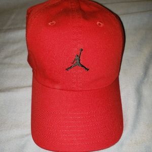 Jordan red dad hat nwt unisex adult